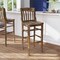 Flash Furniture HERCULES School House Back Antique Copper Wood Restaurant Barstool XU-DG-W0006B-ANTCPR-GG - alternate 2